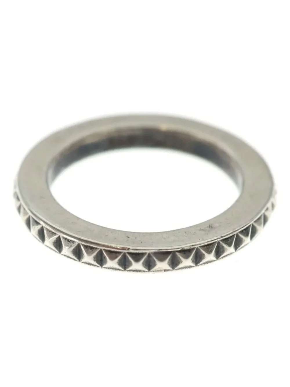 Chrome Hearts Tfp Pnk Big True Punk Big Ring Silver